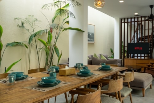 Green Moon 2 - 4BR with Pool and Rooftop, Berawa
