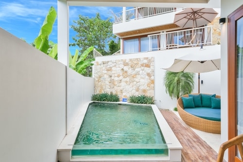 Luxury Canggu 1BR Suite | Sunkissed Pool & Sofabed