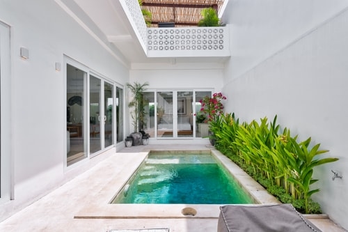 Cemagi 2BR Villa | Rooftop BBQ & Pool, Near Beach