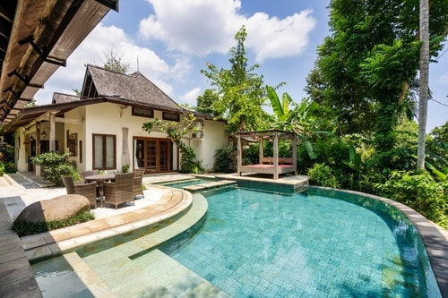 4BR Secluded Ubud | Infinity Pool & Teak Pavilions
