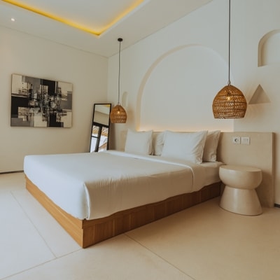 1BR Mediterranean Villa Canggu | Pool & Bathtub