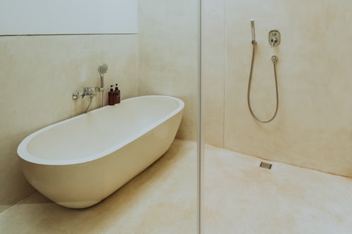 1BR Mediterranean Central Canggu Stay | Sleek Pool