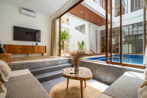 Carmel - Pool and Rooftop Villa, Near Bingin Beach
