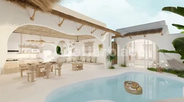 Stunning Uluwatu 2 Bedroom Villa: Tropical Mediterranean Style with a Feeling of Modern Comfort