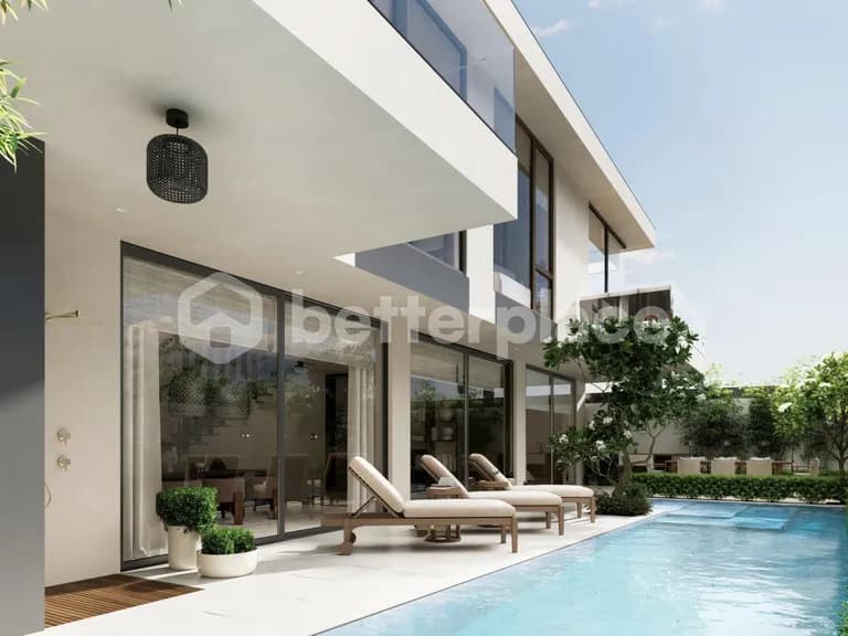 Modern Luxury Redefined – Stunning 3-Bedroom Villa with Private Pool and Home Office in Kedungu’s Peaceful Beachside Setting
