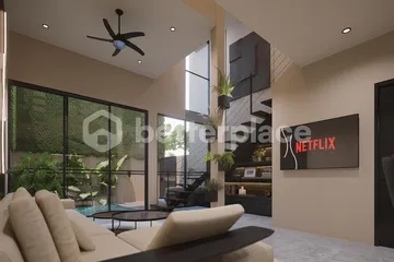 Exclusive 1-Bed Villa in Sanur – Stylish Contemporary Residence Featuring a Private Outdoor Whirlpool Terrace and Airbnb-Ready Design