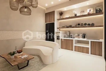 Business Profitable: Stunning Tropical Villa 3 Bedrooms for Sale Leasehold With Tulum Design In Padonan Canggu