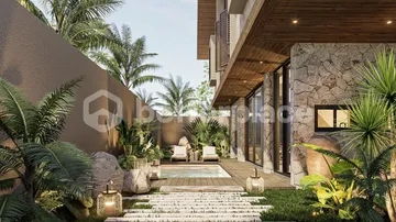 Wabi-Sabi Contemporary Villa in Kedungu – 2 Bedrooms Walking Distance to the Beach