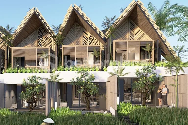 Elevated Island Living: Exquisite 1-Bedroom Villa with Signature Rooftop Lounge and Uninterrupted Greenbelt Views in Canggu