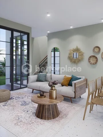 Tropical Luxury 3-Bedroom Leasehold Pool Villa Oasis, Near Canggu’s Vibrant Shores