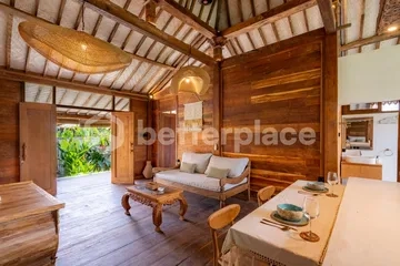A Rice Field Sanctuary for the Year Ahead: Renovated Joglo 2-Bed Villa with Pool, Two Bedrooms and Total Tranquility