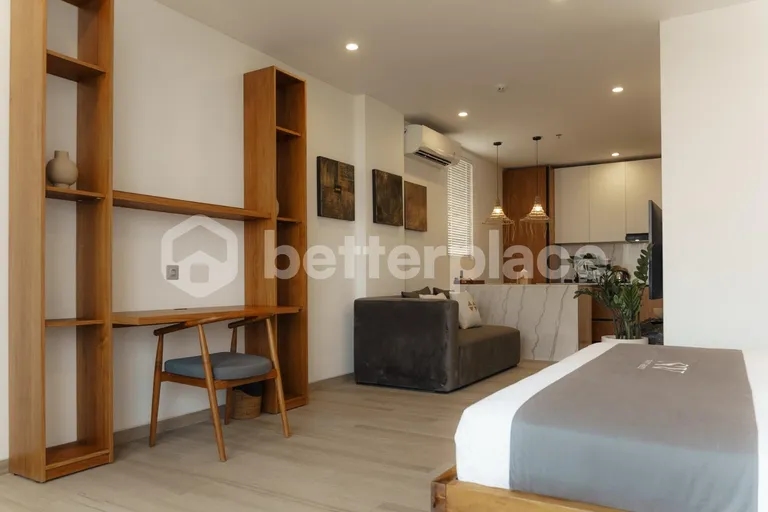 Prime Berawa Coastal Investment – Elegant One-Bedroom Ocean View Apartment Just Minutes from the Beach with Proven Rental Income