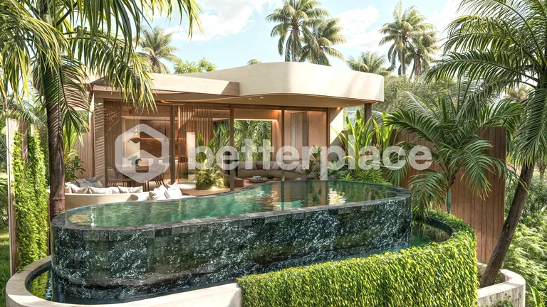 Modern 2-Bedroom Tropical Villa in Uluwatu with Private Laguna-Style Pool