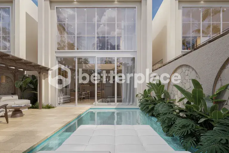 Modern Mediterranean Leasehold Villa in Ungasan – Stylish Two-Level Design with Private Pool