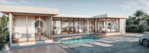 Modern 2-Bedroom Villa with Private Pool in Serene Nusa Dua Complex