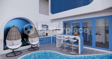 Greek Aesthetics Meet Bali Beauty in This Ungasan 4 Bedrooms Villa