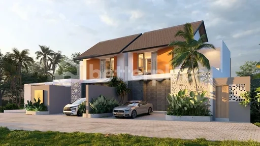 Elegant Freehold Modern Villa in Sanur 4 Bedrooms in a Peaceful Residential Community