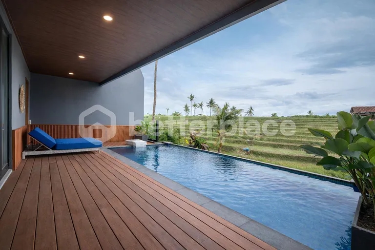 Exclusive Opportunity: Freehold 3-Bed Villa in Bali with Breathtaking Views of the River and surrounding Rice fields