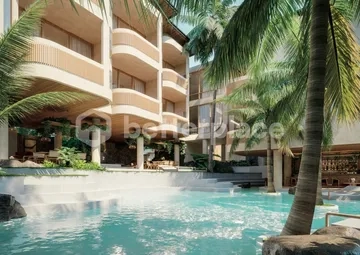 Savvy Investment 2 Years Guarantee Income: Modern Apartment 1 Bedroom with Stunning View for Sale Leasehold in Canggu