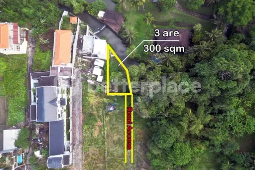 Freehold 300 sqm Land in Bali’s Kedungu—Your Dream Project Awaits