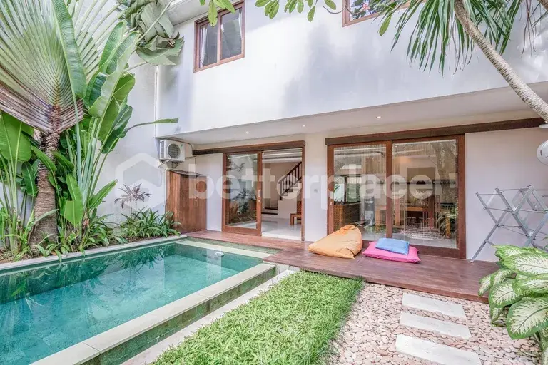 Modern 2 Bedroom Villa For Yearly Rental in Pererenan