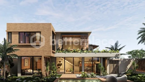 Terracotta Contemporary Villa in Kedungu – 3 Bedrooms Walking Distance to the Beach