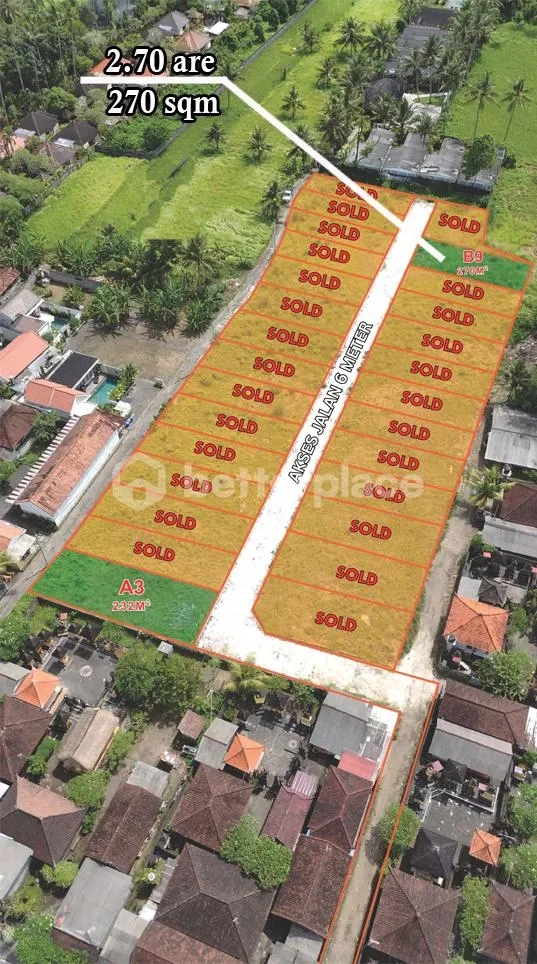 Build Your Dream Tropical Sanctuary in Ubud – Lodtunduh | Premium Freehold Land with Captivating Rice Field Views Only 10 Minutes from Central Ubud