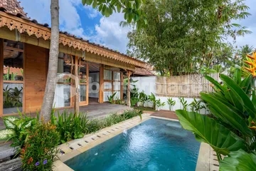 A Rice Field Sanctuary for the Year Ahead: Renovated Joglo 2-Bed Villa with Pool, Two Bedrooms and Total Tranquility