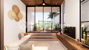 Prime Investment Villa with 1 BR and Captivating Rice Field Views in Kerobokan