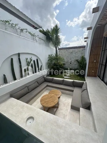 Exceptional Yearly Rental Opportunity in Canggu – Beautifully Designed Villa Surrounded by Lush Greenery Just Moments from Echo Beach