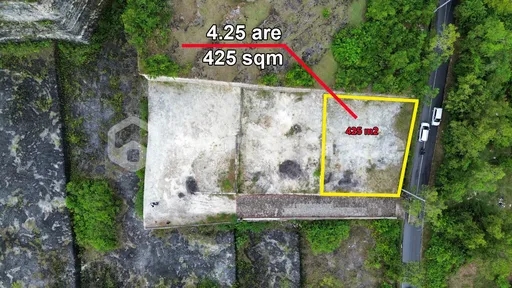 Premium Bukit Ungasan 425 sqm Freehold Land for Sale with Wide Frontage Prime Visibility and High Return Investment Appeal