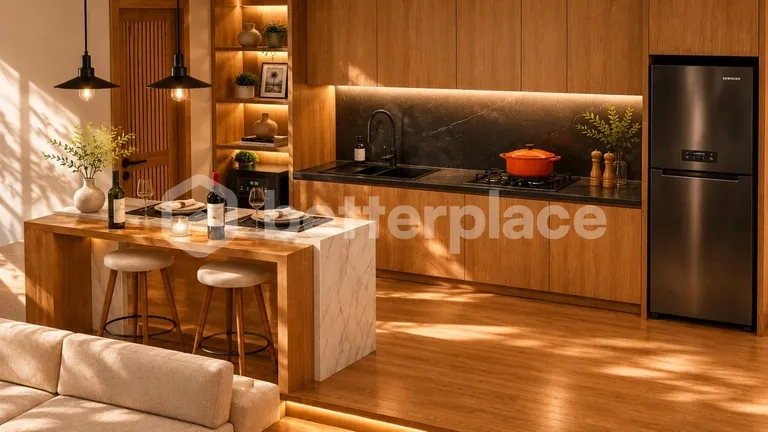 An Island Retreat Redefined: Boutique 1-Bedroom Leasehold Sanctuary Blending Modern Sophistication and Tropical Warmth
