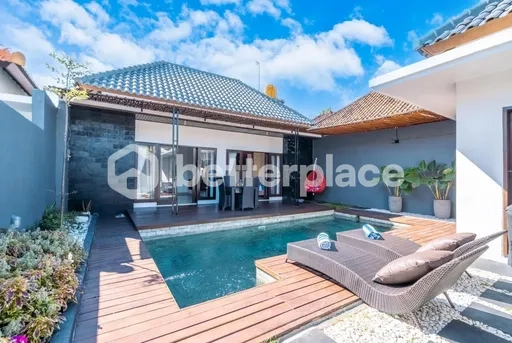 Chic Tropical Contemporary Villa in Seminyak - 2BR Yearly Rental in Prime Saraswati Area