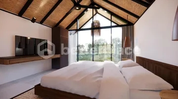 Prime Investment Villa with 1 BR and Captivating Rice Field Views in Kerobokan