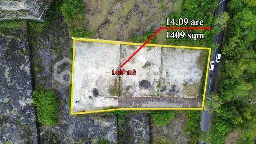 Premium Bukit 14.09 are Land for the Patient Investor: Freehold Title, Elevated Position, Ten Minutes to Bali's Southern Coastline