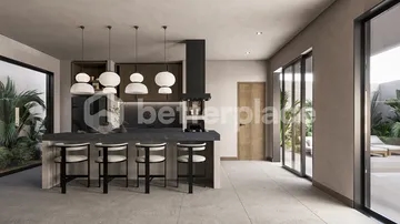 Japandi Elegance Above the Waves: Spacious 3-Bedroom Villa in Uluwatu