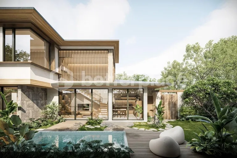 Elegant Tropical Contemporary Villa in Tranquil Kedungu – 3 Bedrooms Near the Beach