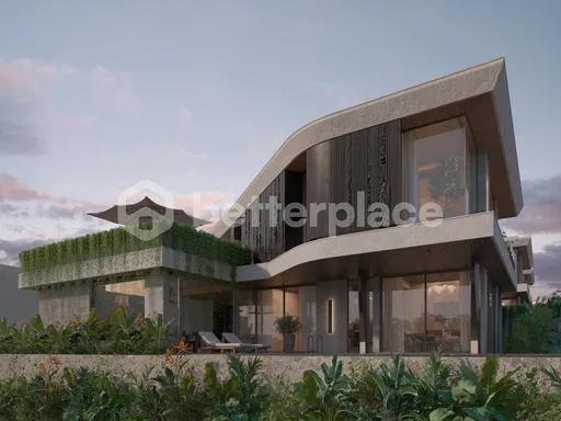 A Masterpiece Above the Coastline – Luxury Ocean-View 4-Bed Villa with Rooftop SPA and Stunning Mount Agung Backdrop in Nusa Dua