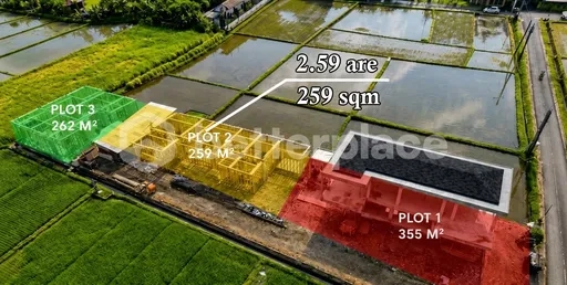 Rice Field Views, Surf Beach Proximity, Immediate Construction Potential — Leasehold Plot in Sought-After Kedungu