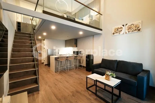 Elegant Leasehold 1-Bed Apartment in Canggu – Batu Bolong, Just 3 Minutes from the Beach with Rooftop Pool and High ROI Potential