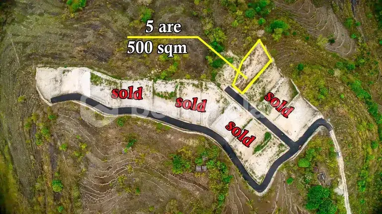 Affordable Freehold Ocean View Land in Nusa Penida – A Rare 500 Sqm Investment Opportunity Near the Iconic Atuh Beach