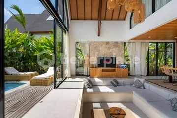 Tropical Glass Retreat — 2BR Leasehold Villa in Kerobokan
