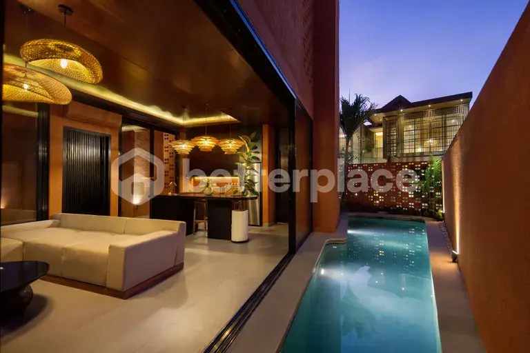 Terracotta 2-Bed Villa for Leasehold in Canggu a Luxury Retreat in Bali