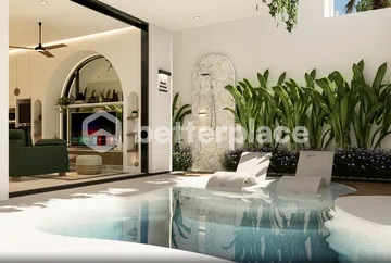 Tropical Elegance in Batu Bolong – Canggu: Blend Comfort and Style with This Sophisticated 2-Bedroom Villa with Modern Features