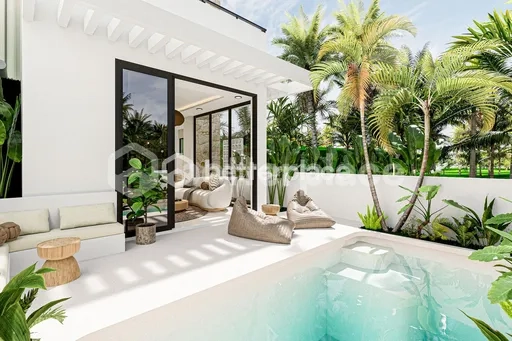 Modern One Bedroom Villa with Tropical Design in Pererenan