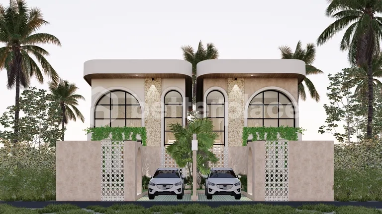 Tropical Two-Storey Villa with Unique Design in Nusa Dua