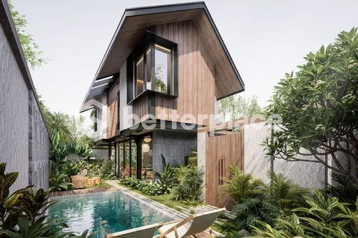 Modern Industrial-Style Villa in Tranquil Kedungu – 2 Bedrooms Near the Beach