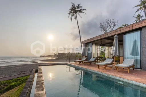 Balian Beachfront Serenity, Brand New 3 Bedroom Villa with Ocean Panorama
