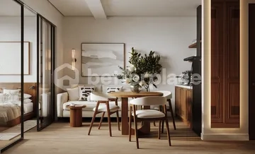 An Elegant Coastal Studio with Modern Touches in Melasti