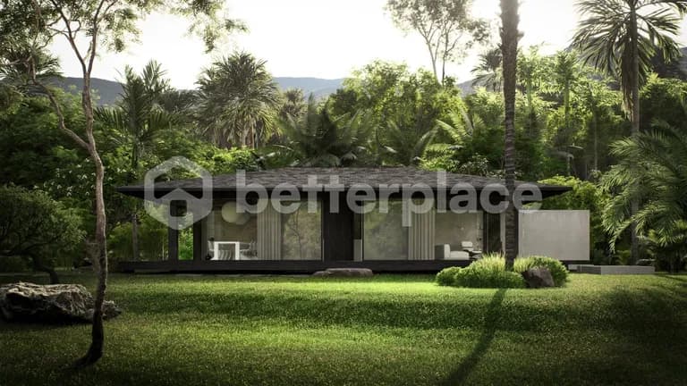 Elegant Modern Villa in Ubud 2 Bedrooms Tegalalang with Spacious Tropical Grounds